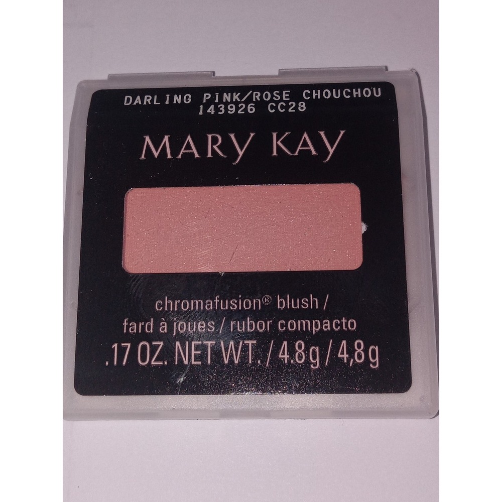 Mary Kay Chromafusion Blush Darling Pink Rose Chouchou Cheek Color New